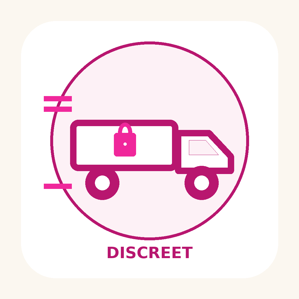 Free discreet shipping truck icon